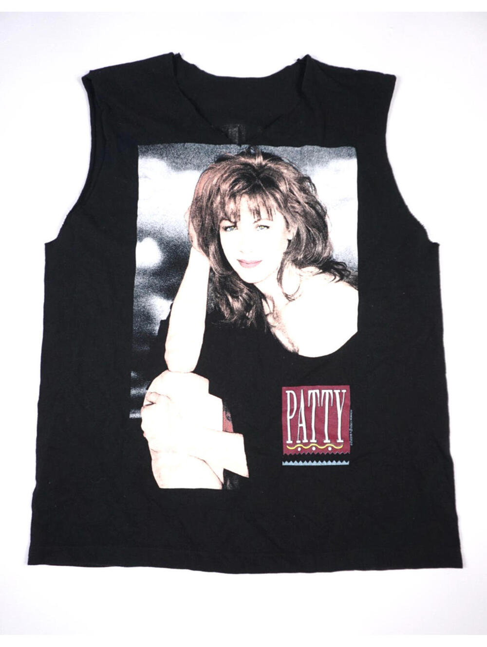Vintage Patty Loveless T Shirt XL Black Country Music Band Tee 90s